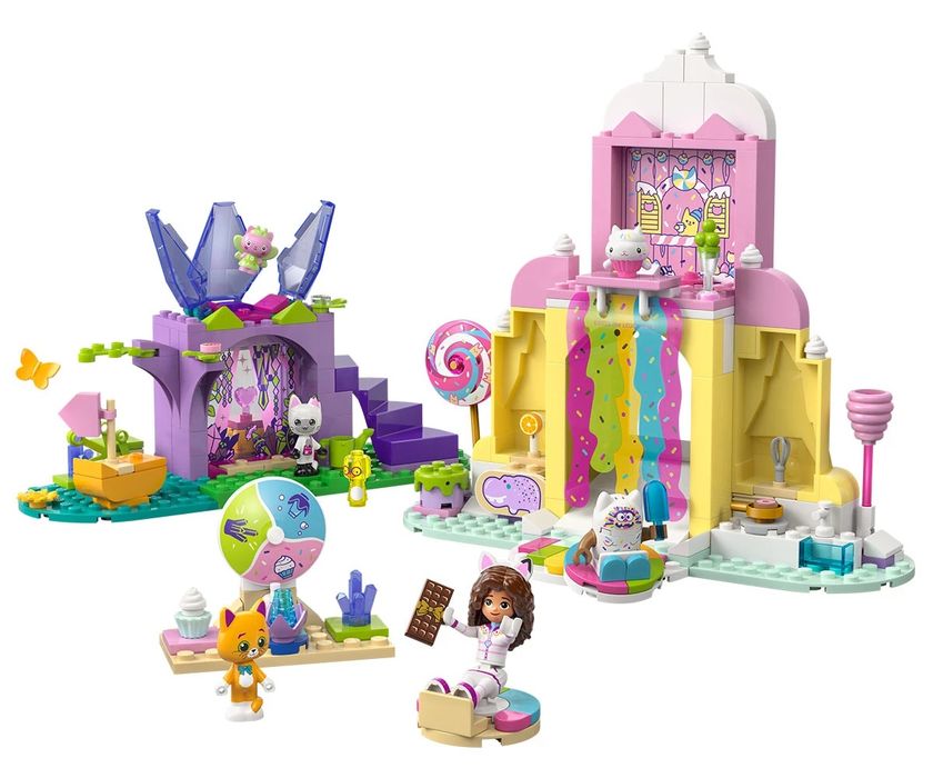Lego Gabby's Dollhouse 11205 - Царство на сладкишите и котешка градина