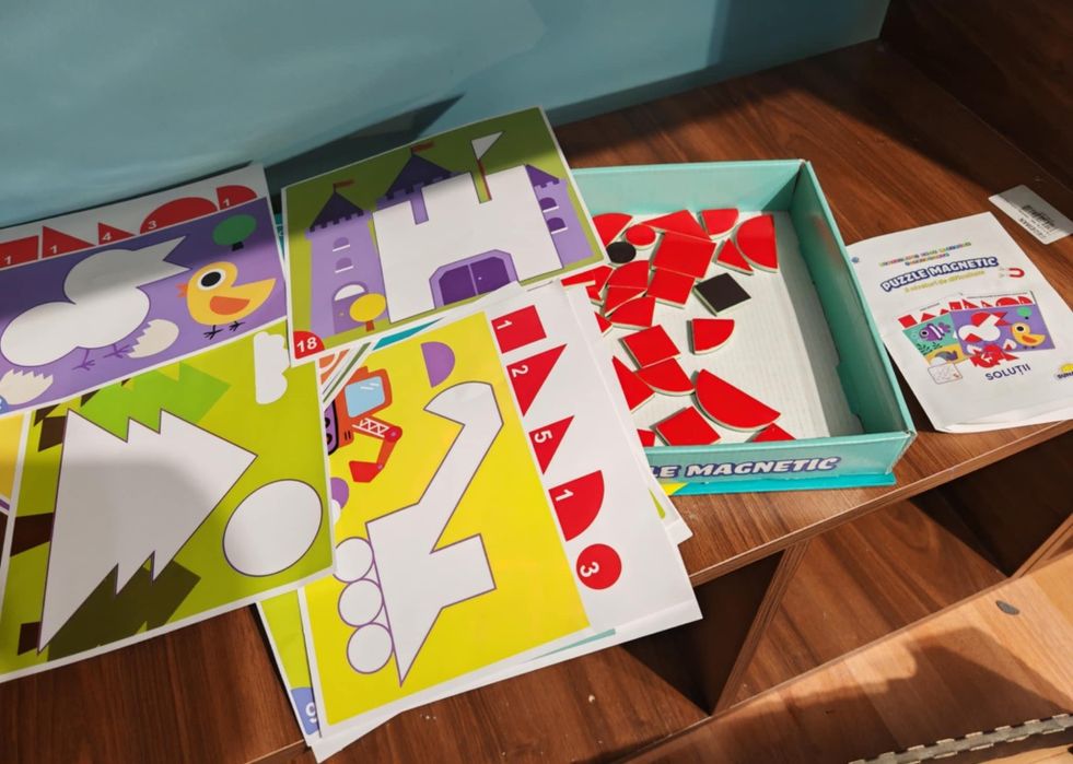 Joc educativ puzzle magnetic