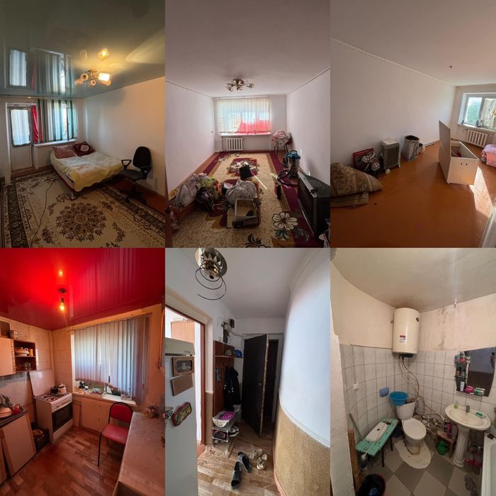 Қонаев 22-45 тен 4 этаждан 3 бөлмелі үй сатылады