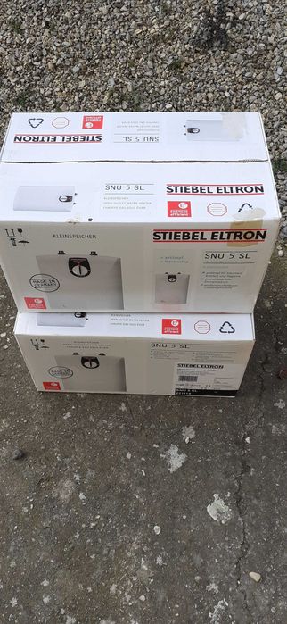 Robineți termostatici HEIMEIER  baterie HANSA boiler 5 l  Stiebel