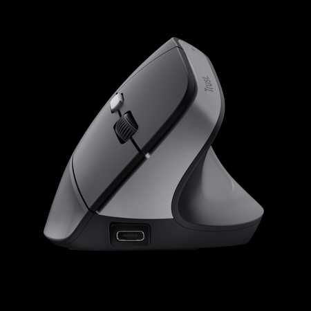 Mouse ergonomic wireless Trust Bayo II – confort și design sustenabil