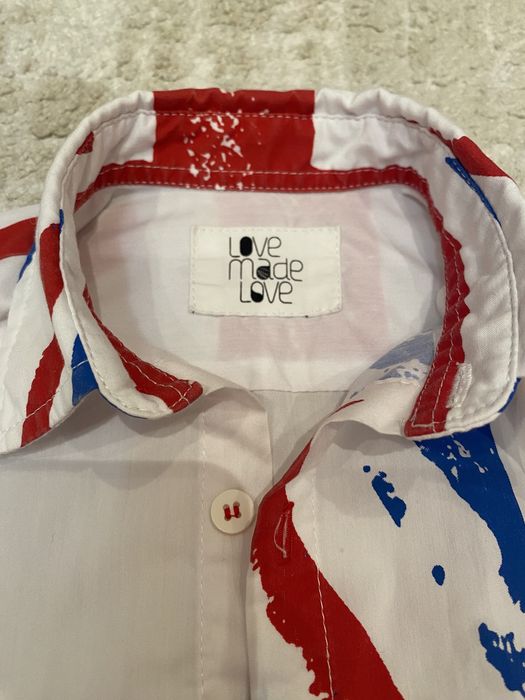 Детска риза Love made love 3-4 г.