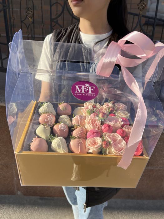 клубника в шоколаде Астана доставка