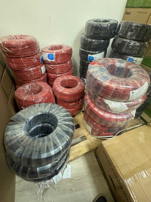 Quyosh panellari uchun kabellar – 1/6 va 1/4 o‘lchamlarda mavjud!