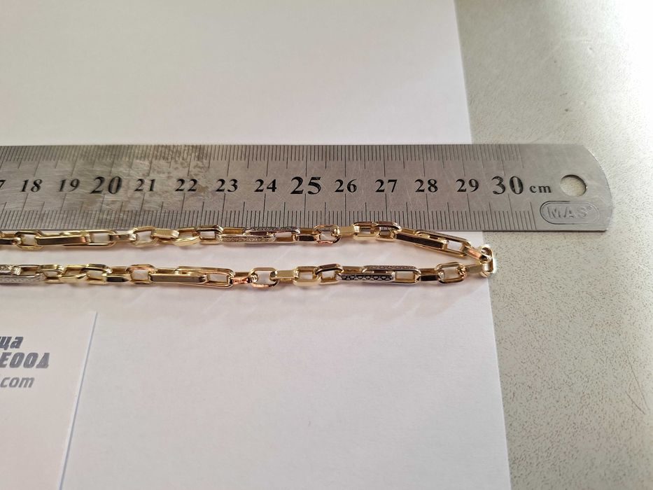 Мъжки златен синджир - 12,26 гр.