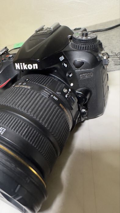 Никон д7200 с два обектива