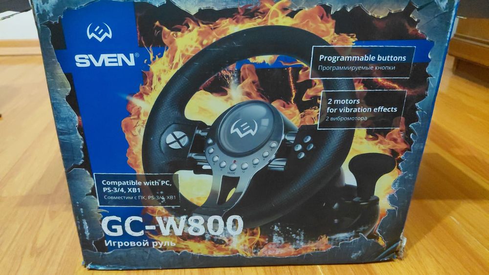 Продам игровой руль  GC-W800