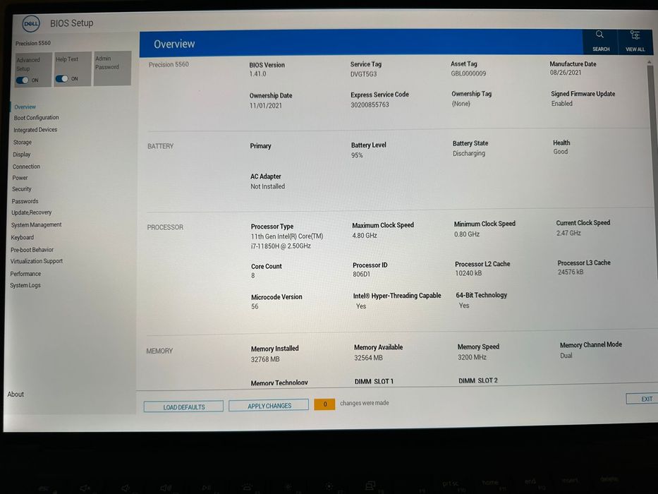 Dell Precision 5560 - Workstation Premium + Geanta laptop cadou