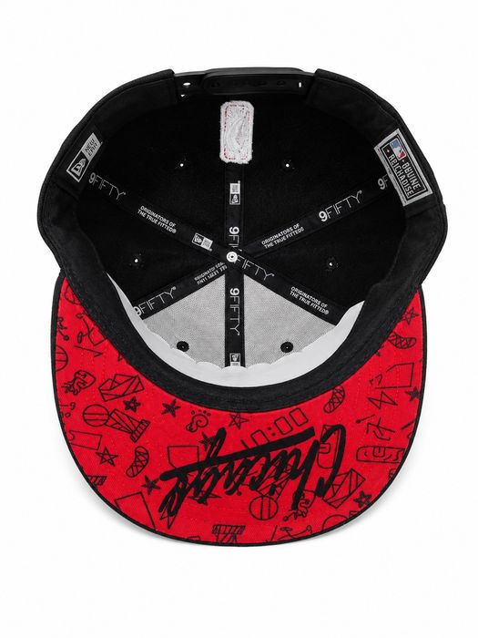 Șapcă New Era 9FIFTY Chicago Bulls Snapback Neagră