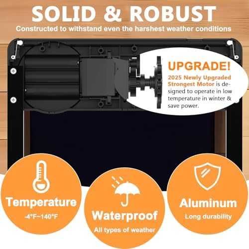 Автоматична врата за кокошарник INNOLAND LCD