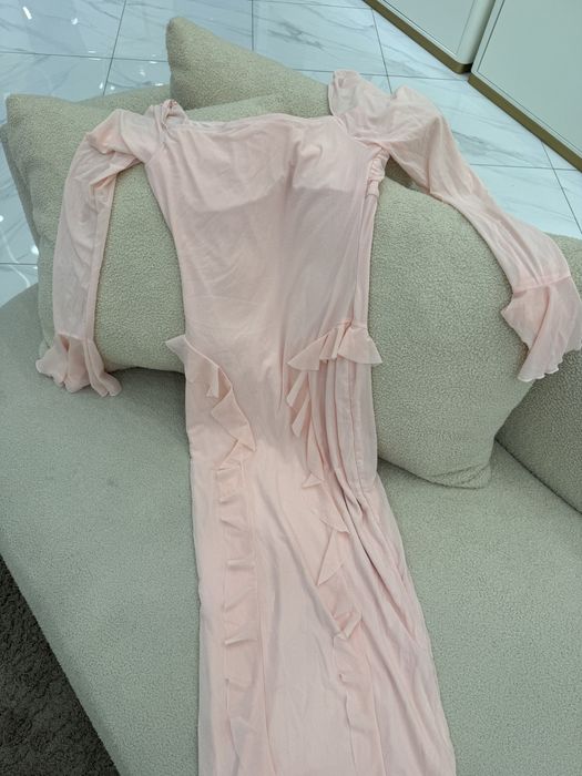 Платье женское розовое