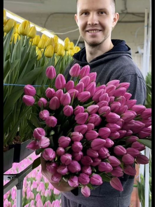 Тюльпаны в розницу