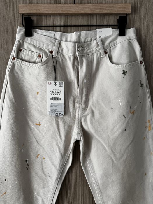 Blugi Zara, Barbati, 42, Straight Fit, Colectie 2025