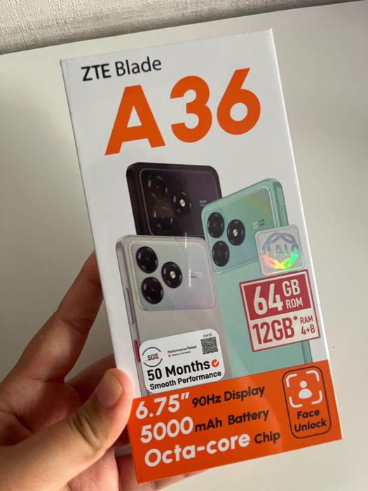 ZTE BLADE A36 смартфон