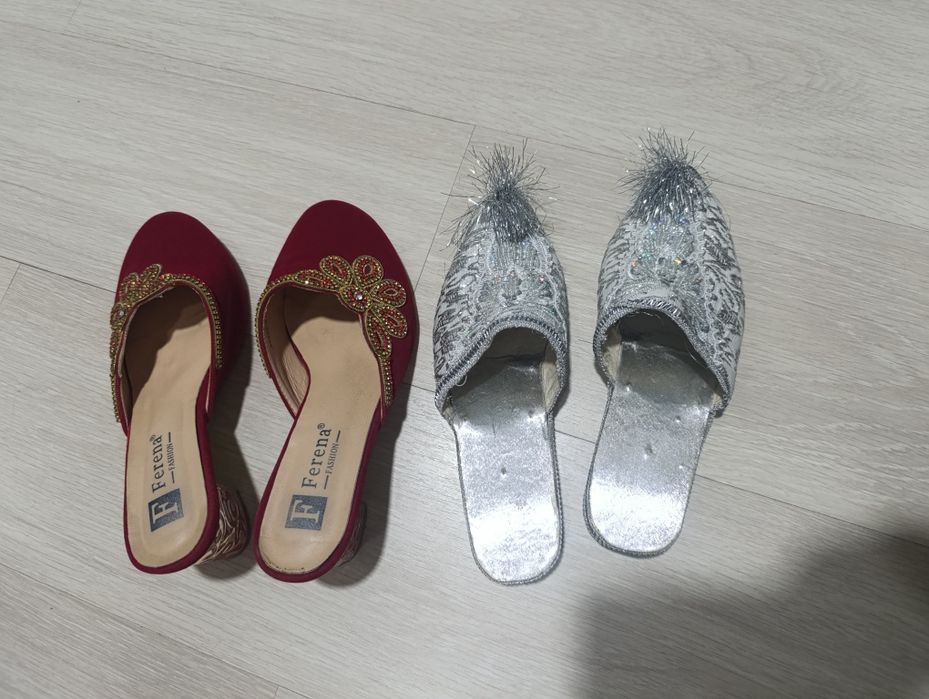 Национальная женская обувь Узбекистана