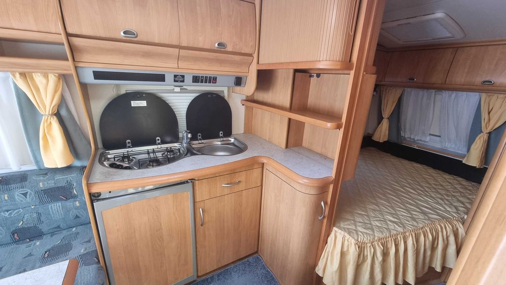Rulotă HOBBY 460 excellent de luxe 2002