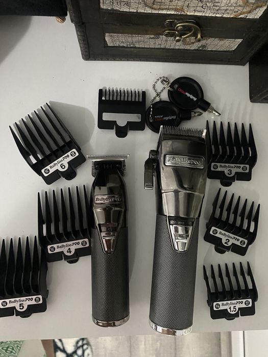 Vând mașină de tuns si trimmer BABYLISS