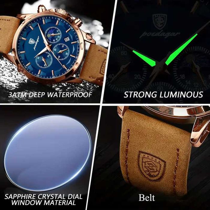 Продавам кварцов часовник POEDAGAR