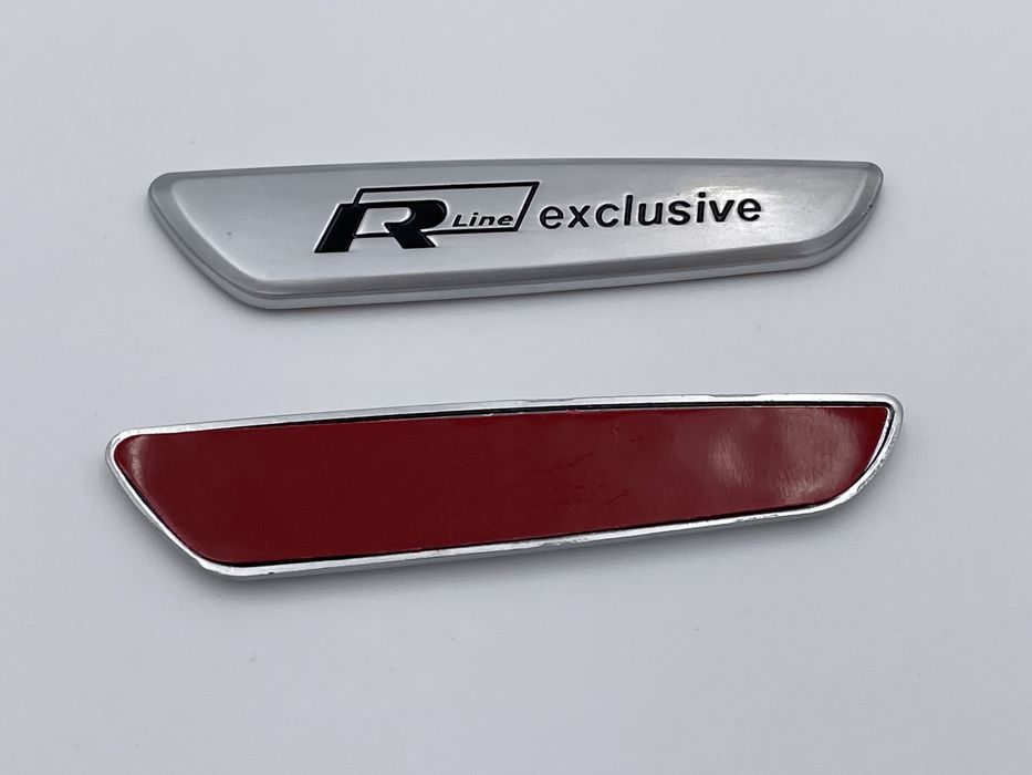Emblema Vw R-line Exclusive interior gri