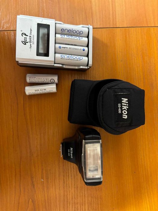 Обектив Nikkor 50 mm 1.8G; увеличителни филтри; светкавици; GoPro Hero 4