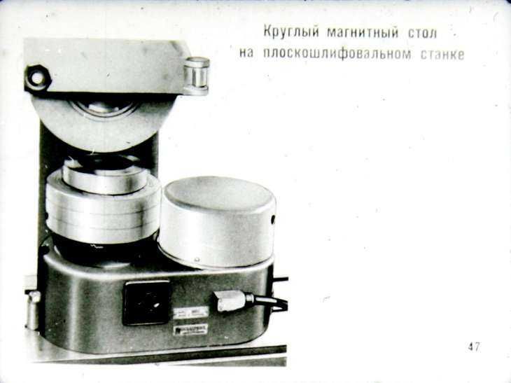 Шлифовальный магнит вращающийся