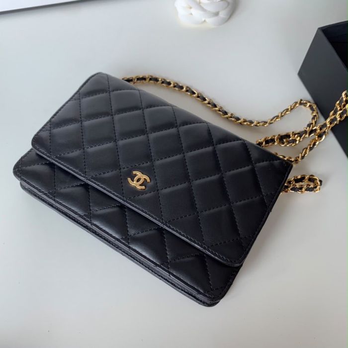 Geanta Chanel wallet on chain premium piele naturala pe comanda