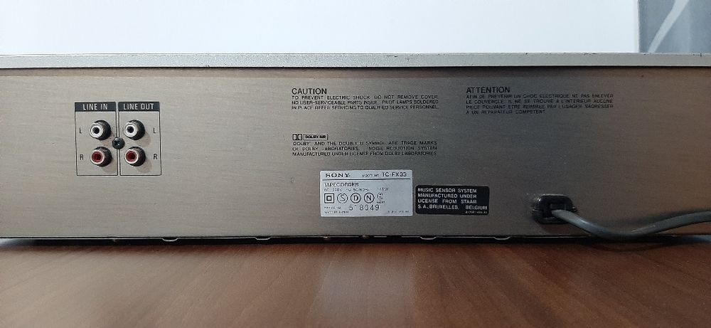 Casetofon deck Sony TC FX33