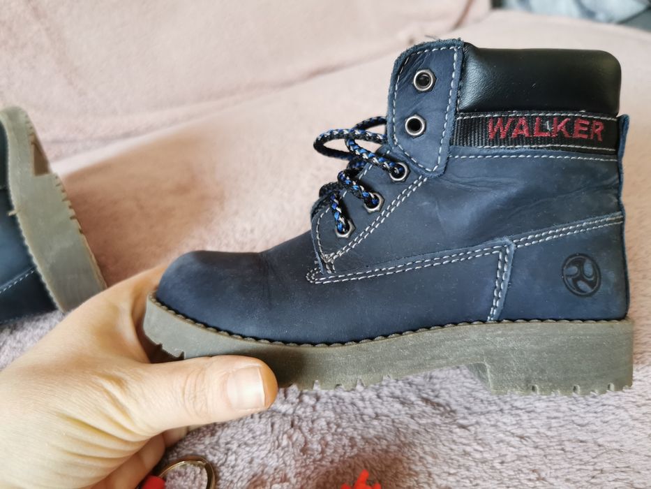 Ghete Walker piele pentru băieți mărimea 27