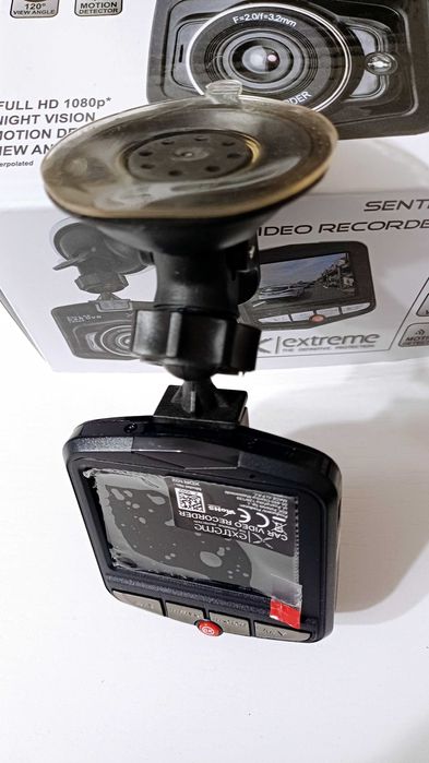 Видeорегистратор за кола Extreme Full HD,2.4 LCD екран, Slim, микрофон