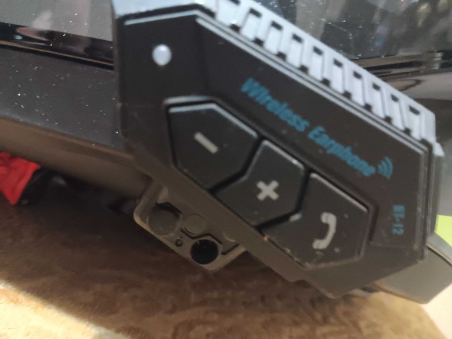 Каска SHARK Ridill 2 Berserk + интерком, мешка и кутия