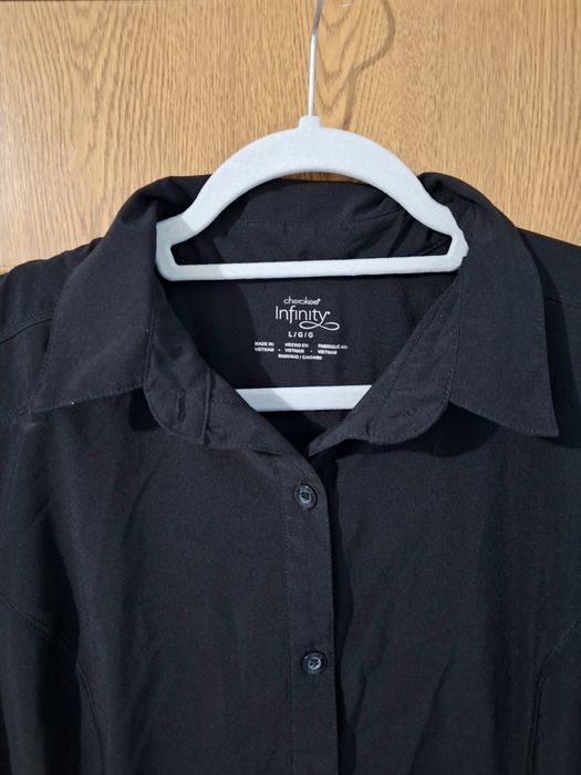 Rochie neagra medicala infinity marimea L