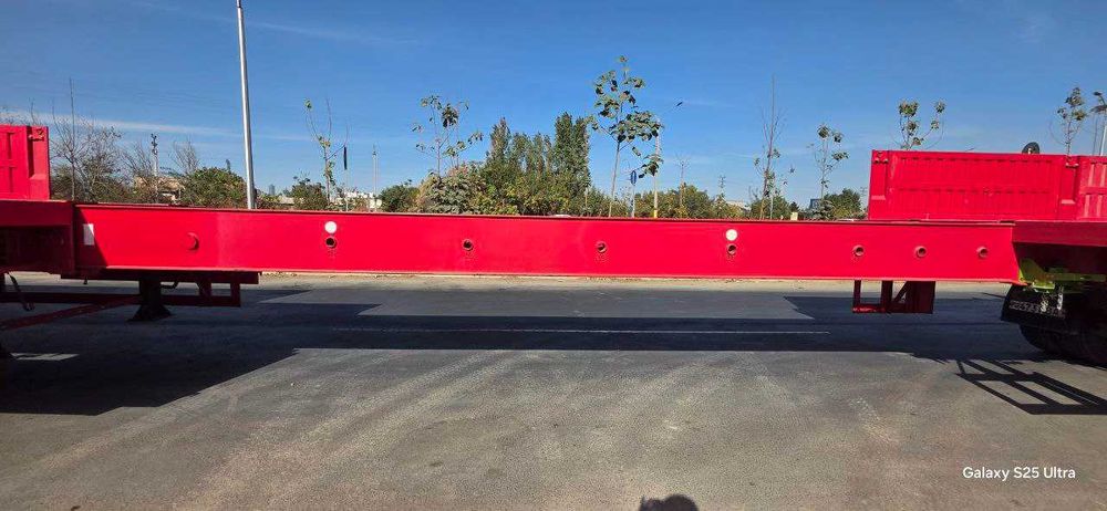 Shalanda universal yarim-tirkma trall traller Универсал контейнеравоз