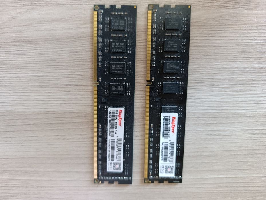 Оперативная память DDR3 16GB (2x8GB) 1600MHz комплект