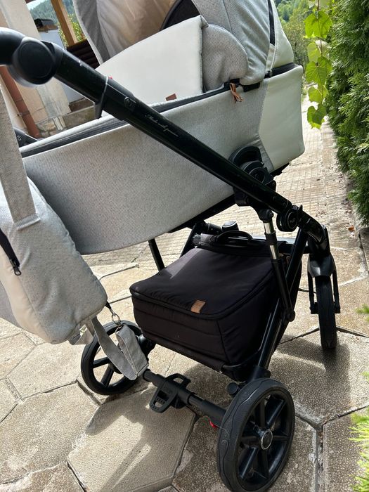 Бебешка количка 3в1, с амортисьори, произведена в Полша!