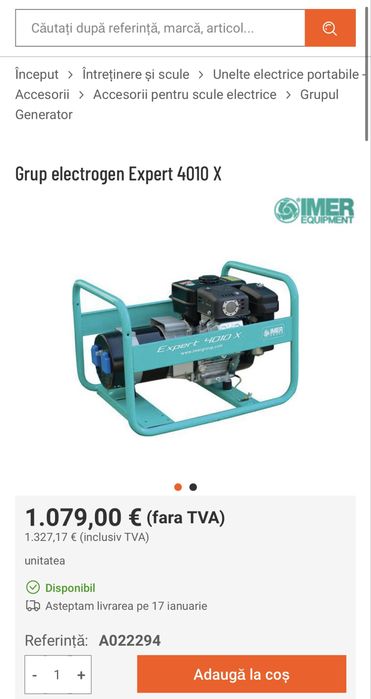 Generator Subaru WORMS EXPERT 4010 X - 3.3kW