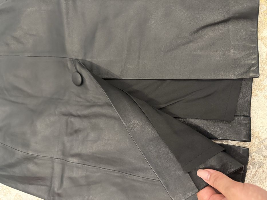 Новая кожаная юбка