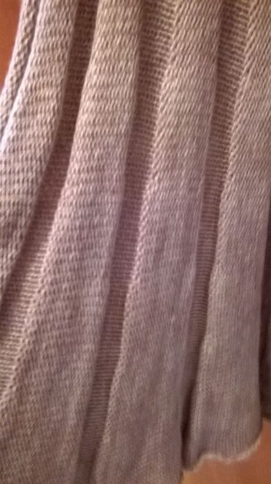 Дамска плетена туника с къс ръкав