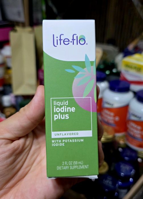 ДОСТАВКИ НЕТ Life Flo жидкий йод iodine 90000 оптом, штучно-100000 USA