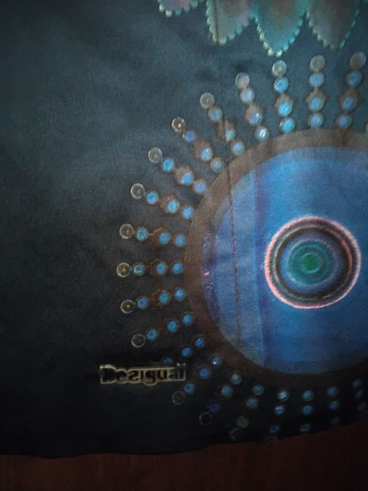 Манто Disigual в тъмно синьо