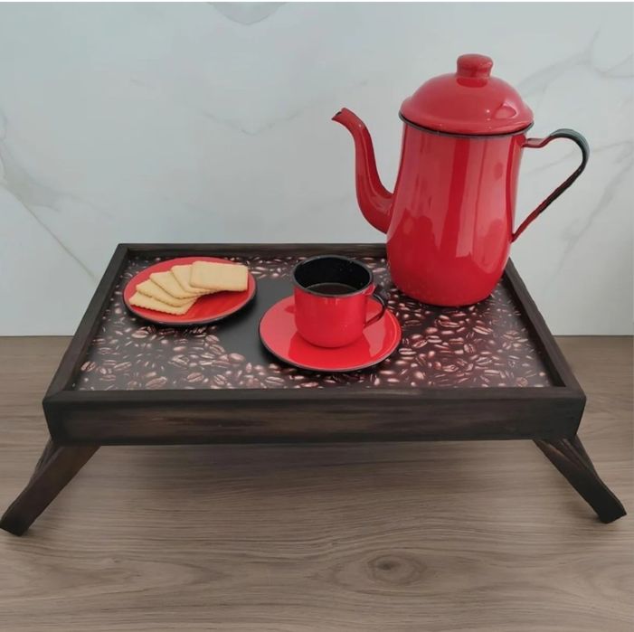 Поднос за сервиране,Сгъваема табла , Маса за хранене в леглото