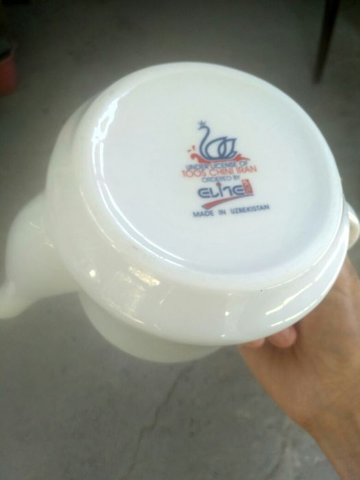 Чайник,фарфор,Иран