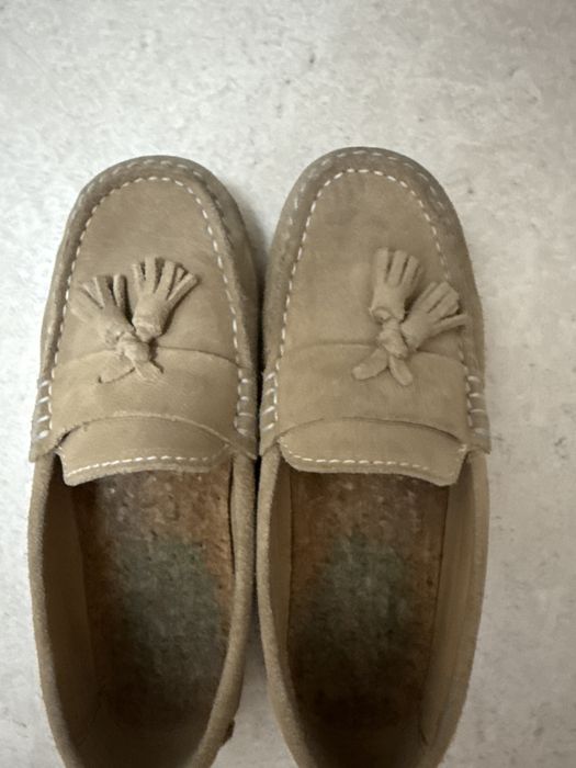 Продам лоферы замша