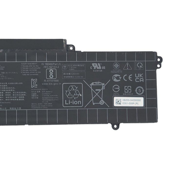 Baterie Laptop, Asus, ZenBook 14 Flip, 11.61V, 5260mAh, 63Wh,sigilat