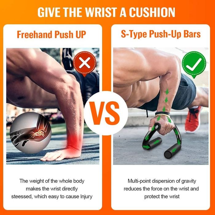 Упоры для отжиманий. Отжимания.