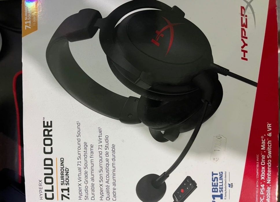 Hyper X Cloud Core 7.1