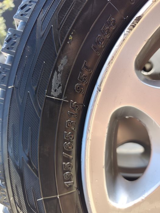 Диски Mercedes с зимней резиной