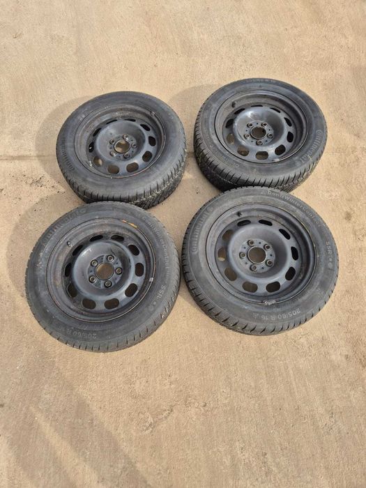 Set jante tabla cu anvelope 205/60R16 5x120 7Jx16H2 BMW SERIA 3 F30/31