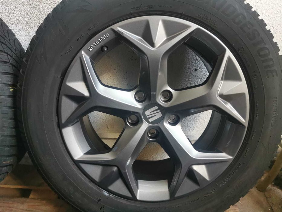 Jante Originale Seat Ateca / Terraco R 17 cu anvelope de iarna