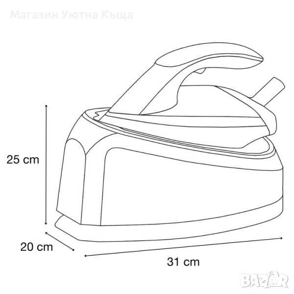 НОВ Парогенератор Solac Optima Center 3000 с ГАРАНЦИЯ