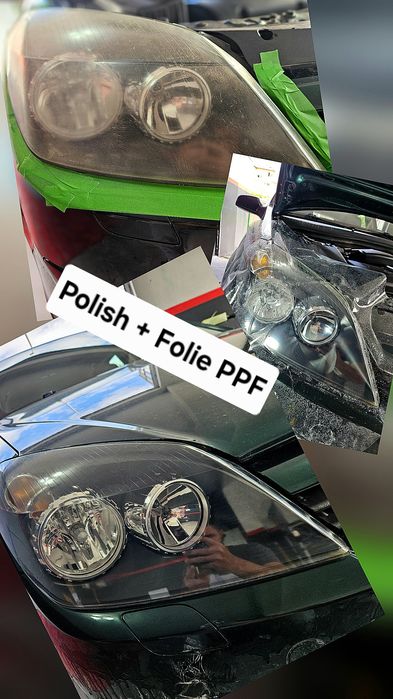 Polis/Reconditionare faruri, polish parbriz, detailing auto